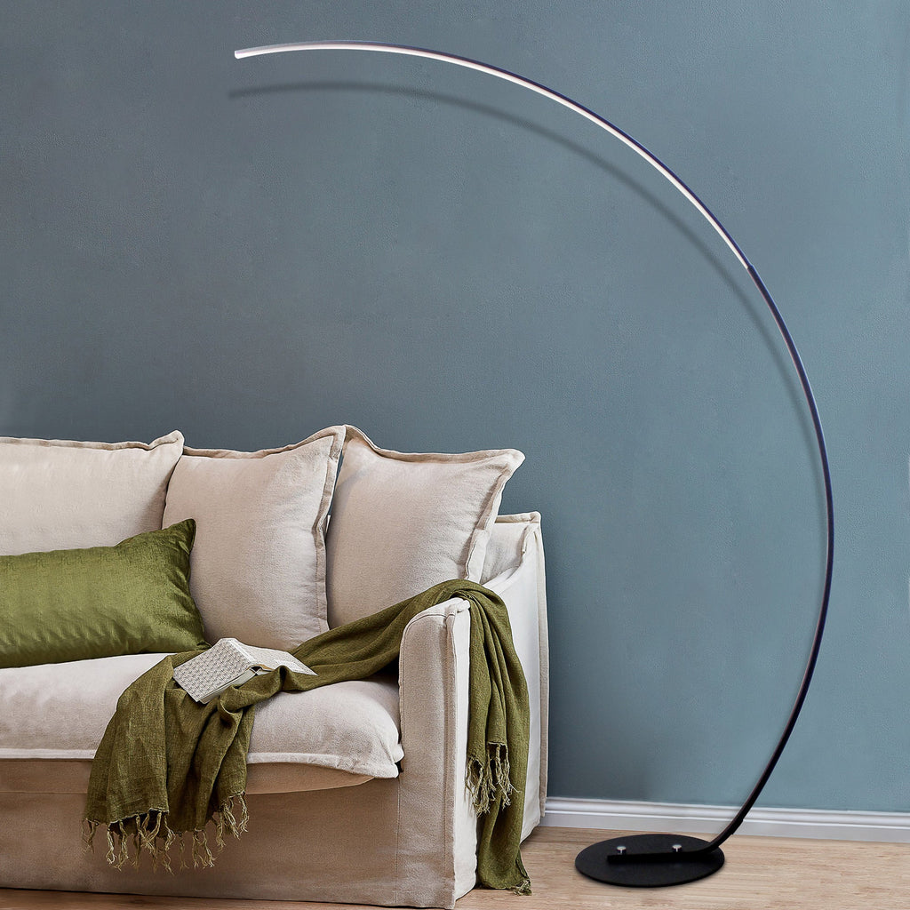 RGB Modern Arc Floor Lamp